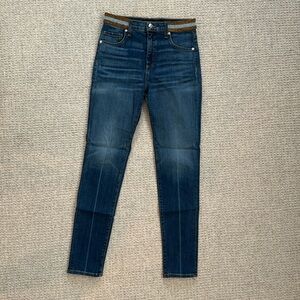 27 Veronica Beard Kate Skinny High Rise Jeans